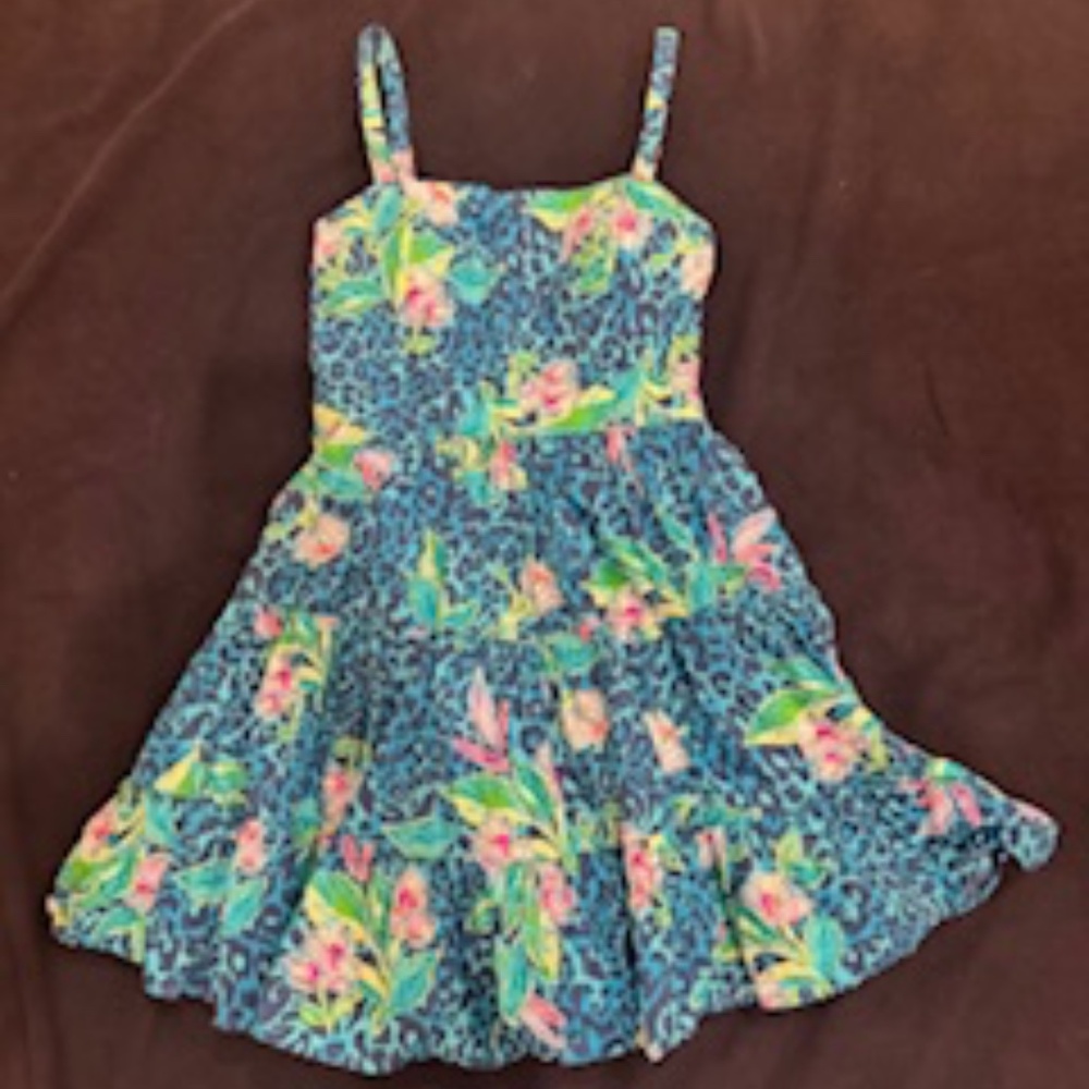 Lilly Pulitzer Alision Dress- Pockets! Formentera Turquoise Hot On The Spot, 4 - Picture 2 of 7